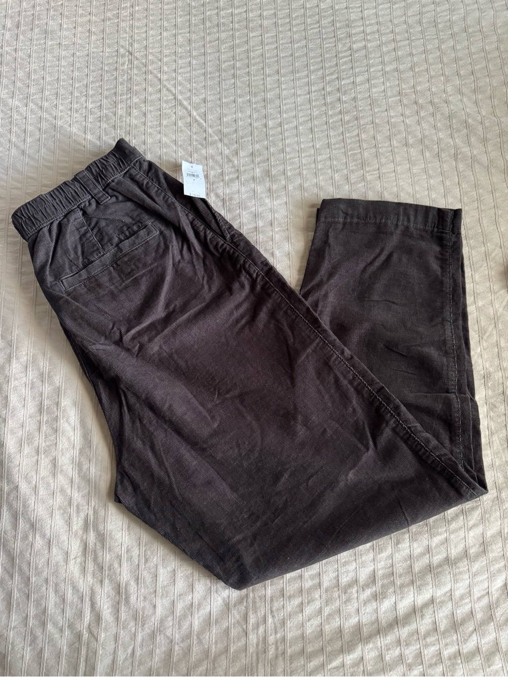 GAP Women’s Relaxed Fit Corduroy Brown Pants